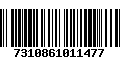 Código de Barras 7310861011477