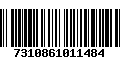 Código de Barras 7310861011484