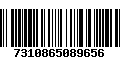 Código de Barras 7310865089656