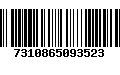 Código de Barras 7310865093523