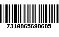 Código de Barras 7310865690685