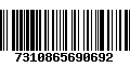 Código de Barras 7310865690692