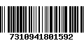 Código de Barras 7310941801592