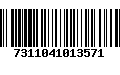 Código de Barras 7311041013571