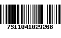 Código de Barras 7311041029268