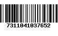 Código de Barras 7311041037652