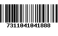 Código de Barras 7311041041888