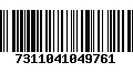 Código de Barras 7311041049761