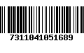 Código de Barras 7311041051689