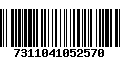 Código de Barras 7311041052570