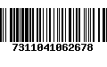 Código de Barras 7311041062678