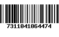 Código de Barras 7311041064474