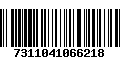 Código de Barras 7311041066218