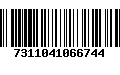 Código de Barras 7311041066744