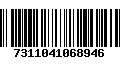 Código de Barras 7311041068946