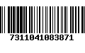 Código de Barras 7311041083871