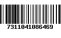 Código de Barras 7311041086469