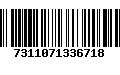 Código de Barras 7311071336718