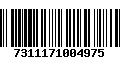 Código de Barras 7311171004975