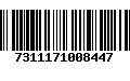 Código de Barras 7311171008447