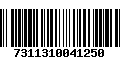 Código de Barras 7311310041250