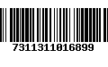 Código de Barras 7311311016899