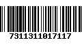 Código de Barras 7311311017117