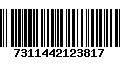 Código de Barras 7311442123817