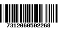 Código de Barras 7312060502268