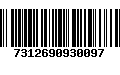 Código de Barras 7312690930097