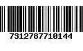 Código de Barras 7312787710144