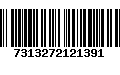 Código de Barras 7313272121391