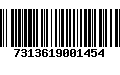 Código de Barras 7313619001454