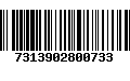 Código de Barras 7313902800733