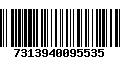 Código de Barras 7313940095535