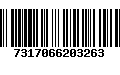 Código de Barras 7317066203263