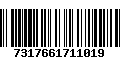 Código de Barras 7317661711019