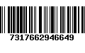 Código de Barras 7317662946649