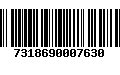 Código de Barras 7318690007630