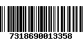 Código de Barras 7318690013358