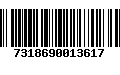 Código de Barras 7318690013617