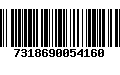 Código de Barras 7318690054160