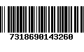 Código de Barras 7318690143260