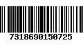 Código de Barras 7318690150725