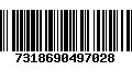 Código de Barras 7318690497028