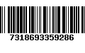 Código de Barras 7318693359286