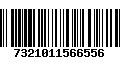 Código de Barras 7321011566556