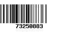 Código de Barras 73250883