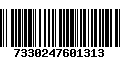 Código de Barras 7330247601313