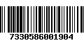 Código de Barras 7330586001904